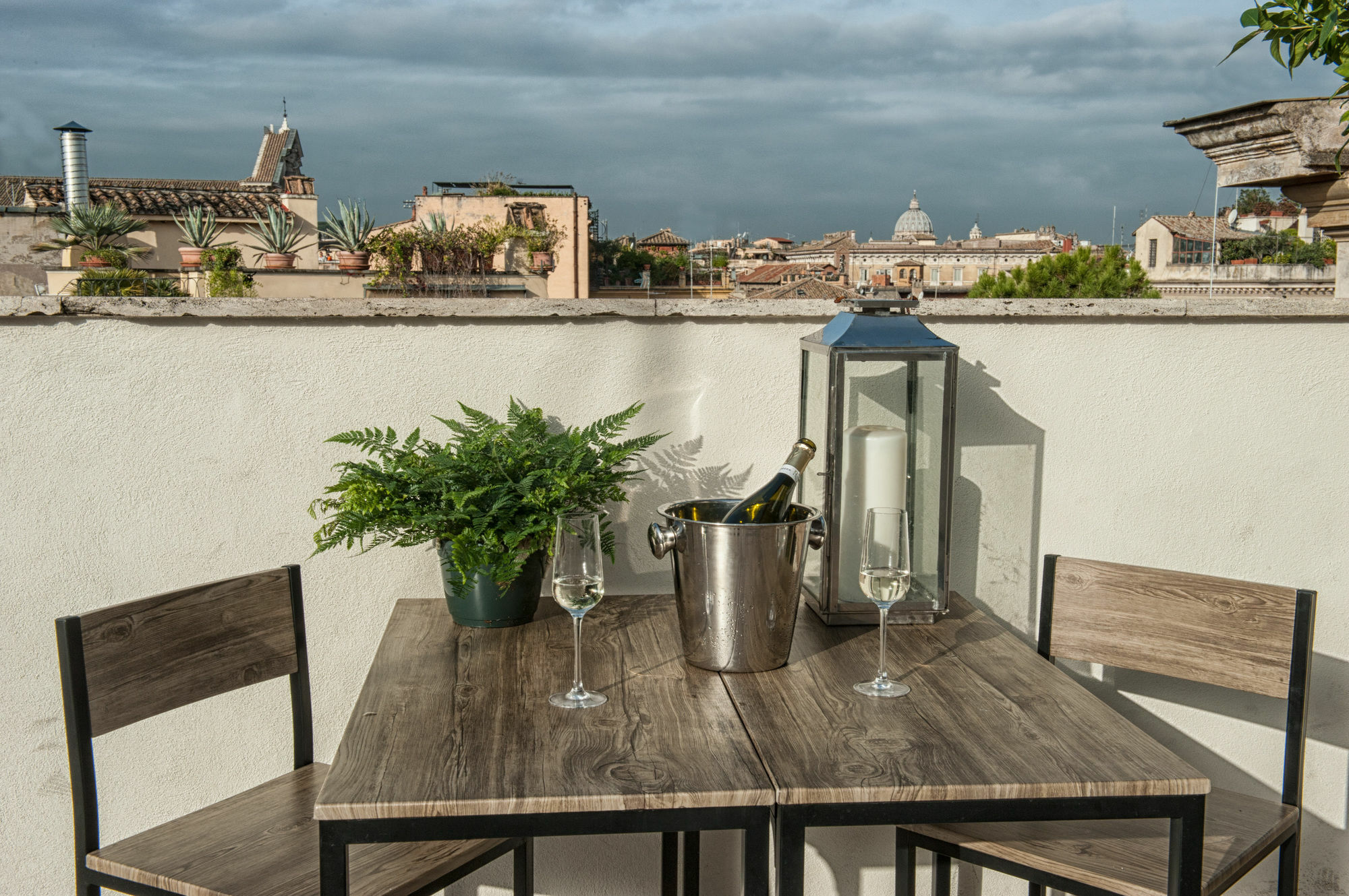 Terrace Pantheon Relais Hotel Rom